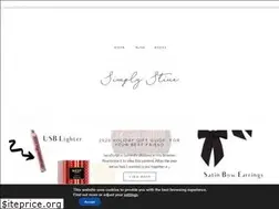 Sites similar to simplystine.com