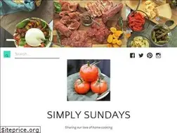 Sites similar to simplysundaysfoodblog.com