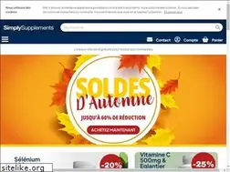 Sites similar to simplysupplements.fr