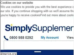 Sites similar to simplysupplements.net