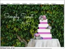 Sites similar to simplysweetbyjessica.com