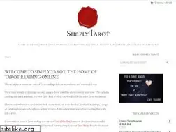 Sites similar to simplytarot.com