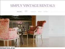 Sites similar to simplyvintagerentals.com