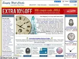 Sites similar to simplywallclocks.com
