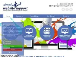 Sites similar to simplywebsitesupport.co.uk