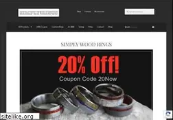 Sites similar to simplywoodrings.com