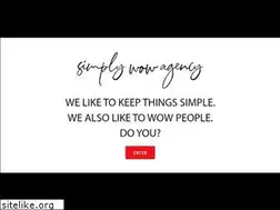 Sites similar to simplywowagency.com
