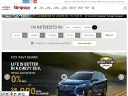 Sites similar to simpsonchevroletgardengrove.com
