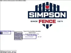 Sites similar to simpsonfence.com
