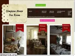 Sites similar to simpsonhousetearoom.com