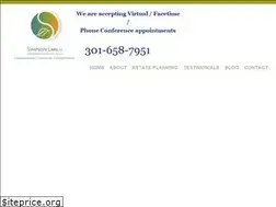 Sites similar to simpsonlaw.biz