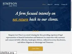 Sites similar to simpsonlawfirm.net