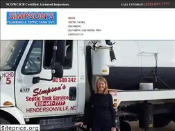 Sites similar to simpsonplumbingandseptic.com
