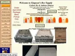 Sites similar to simpsonsbeesupply.com