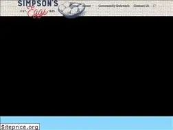 Sites similar to simpsonseggs.com