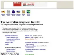 Sites similar to simpsonsgazette.tripod.com