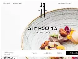 Sites similar to simpsonsinthestrand.co.uk