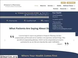 Sites similar to simpsonspharmacy.com