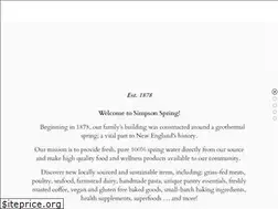 Sites similar to simpsonspring.com