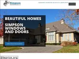 Sites similar to simpsonwindowsanddoors.ca