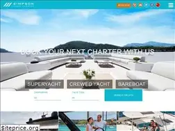 Sites similar to simpsonyachtcharter.com