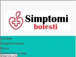 Sites similar to simptomibolesti.com