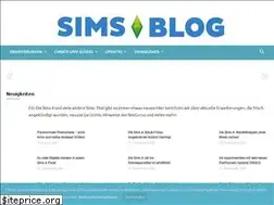 Sites similar to sims-blog.de