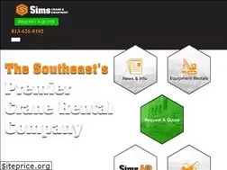 Sites similar to simscrane.com