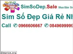 Sites similar to simsodep.sale