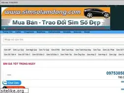 Sites similar to simsolamdong.com