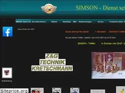 Sites similar to simson-kretschmann.de