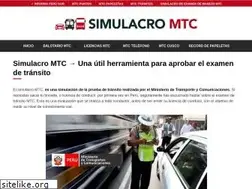 Sites similar to simulacromtc.com