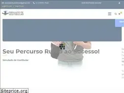 Sites similar to simuladodevestibular.com.br