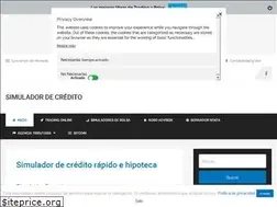 Sites similar to simuladordecredito.es