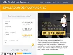 Sites similar to simuladordepoupanca.net