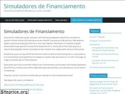 Sites similar to simuladoresdefinanciamento.com