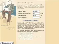 Sites similar to simuladorhipotecas.org