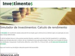Sites similar to simuladorinvestimento.com.br