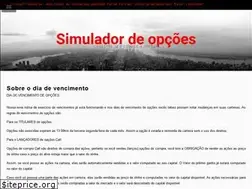 Sites similar to simuladoropcoes.com.br