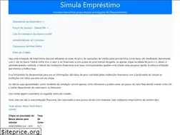 Sites similar to simulaemprestimo.com