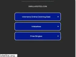 Sites similar to simularsites.com