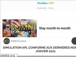 Sites similar to simulateurapl.fr