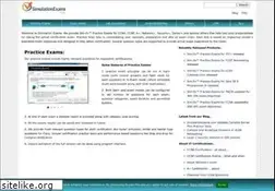 Sites similar to simulationexams.com
