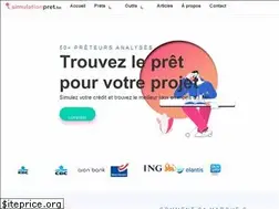 Sites similar to simulationpret.be