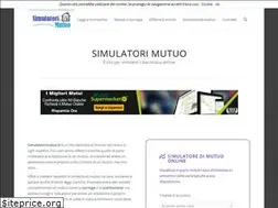 Sites similar to simulatorimutuo.it