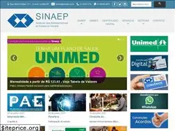 Sites similar to sinaep.org.br