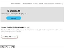 Sites similar to sinaihealth.ca