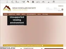 Sites similar to sinaischolars.org