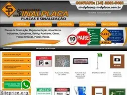 Sites similar to sinalplaca.com.br