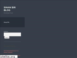 Sites similar to sinanbir.com